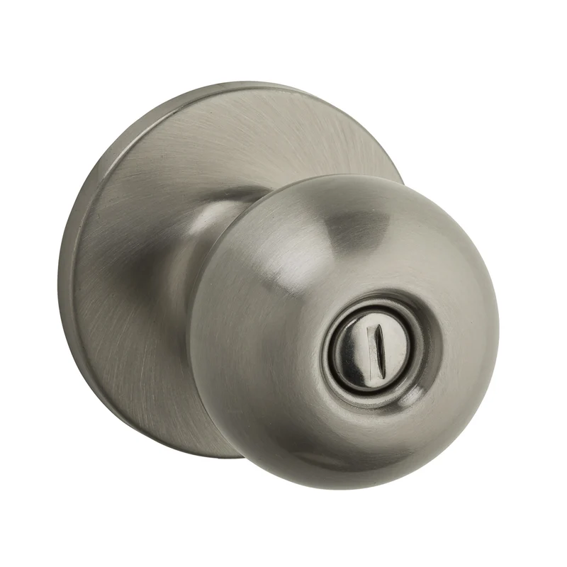Poignée d'intimité Regina, nickel satin