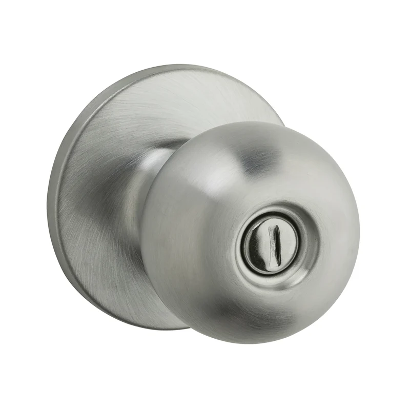 Poignée d'intimité Regina, chrome satiné