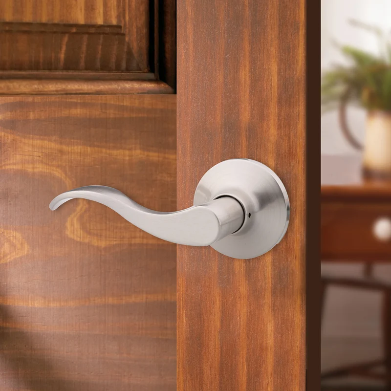 Poignée de passage Layton, nickel satin