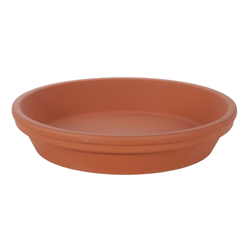 Soucoupe allemande terre cuite, 4"