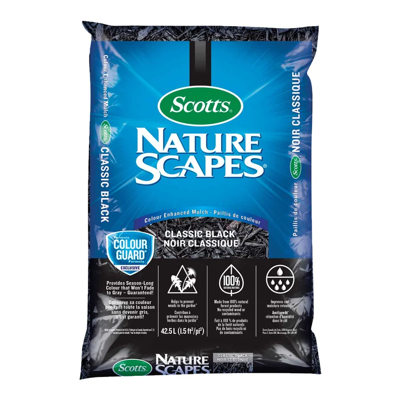 Paillis noir classique Nature Scapes , 42,5 L