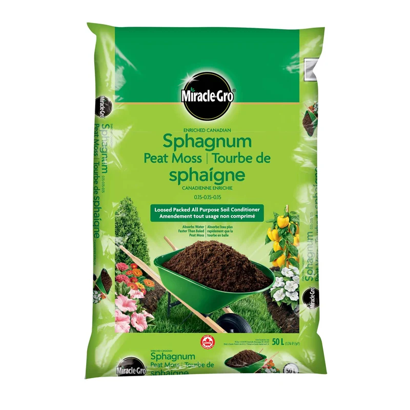 tourbe de sphaigne canadienne Miracle-Gro, 50 L