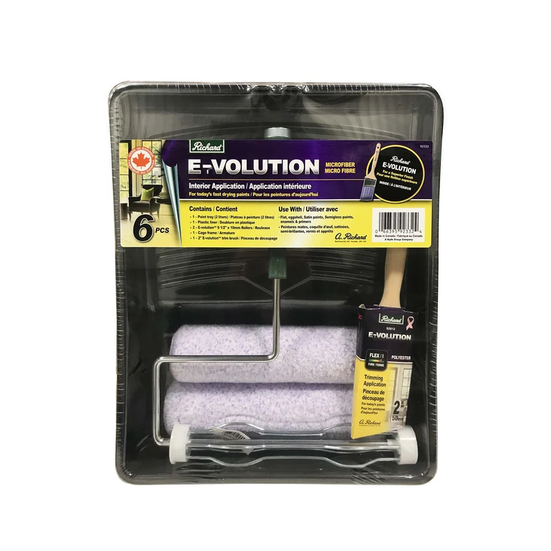 Ensemble de peinture E-VOLUTION, 6 pièces