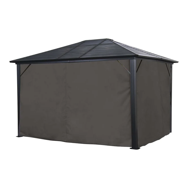 Rideaux d'intimité pour abri TAMPA , 10' x 12'