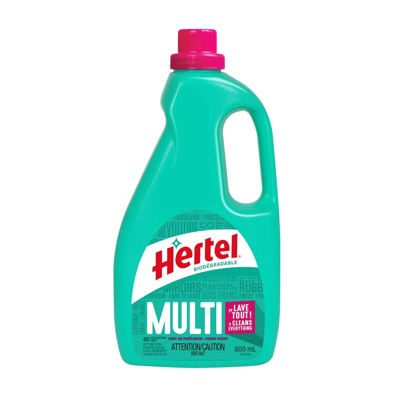 Nettoyant concentré multi-usages au parfum vent de fraîcheur, 800 ml