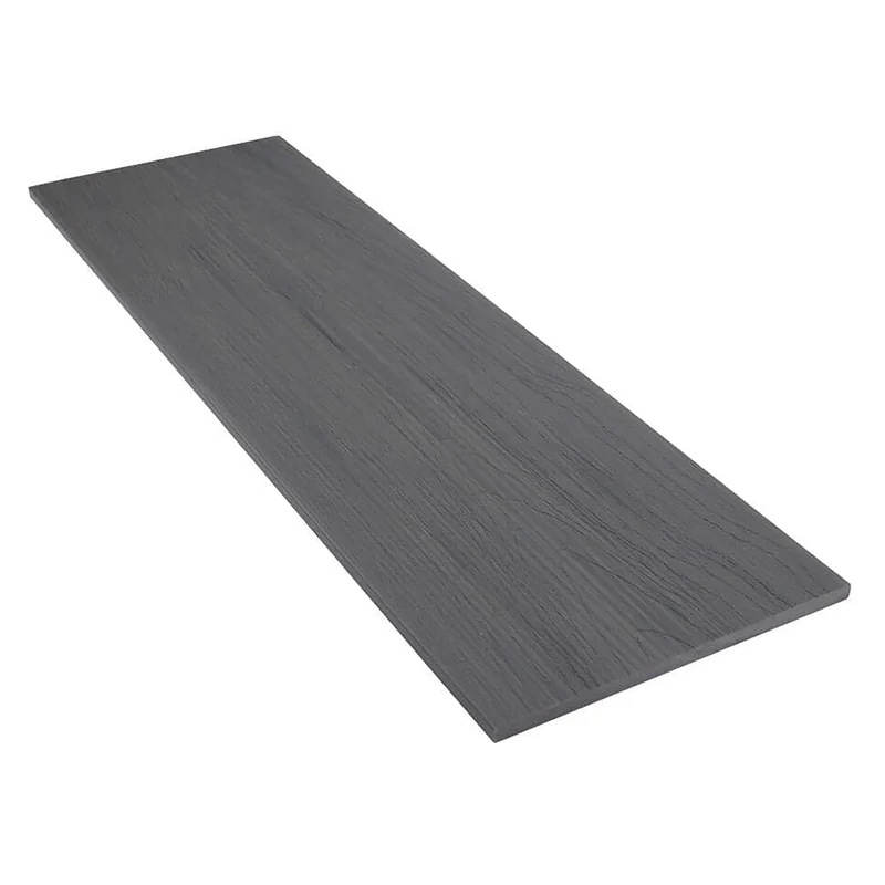 Fascia de composite gris Ridgeline Trailhead, 1/2" x 11-1/4" x 12'