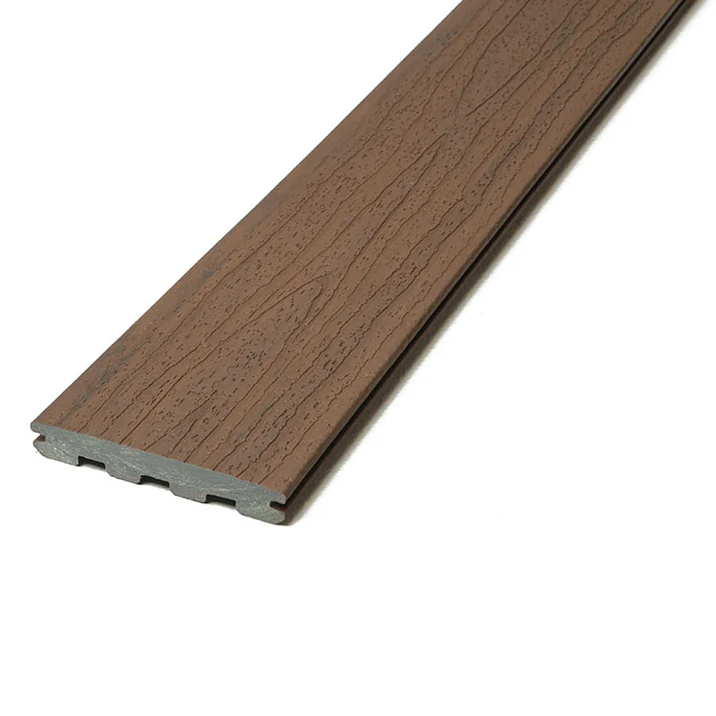 Plancher de composite rainuré brun Pathway Trailhead, 7/8" x 5-1/2" x 20'