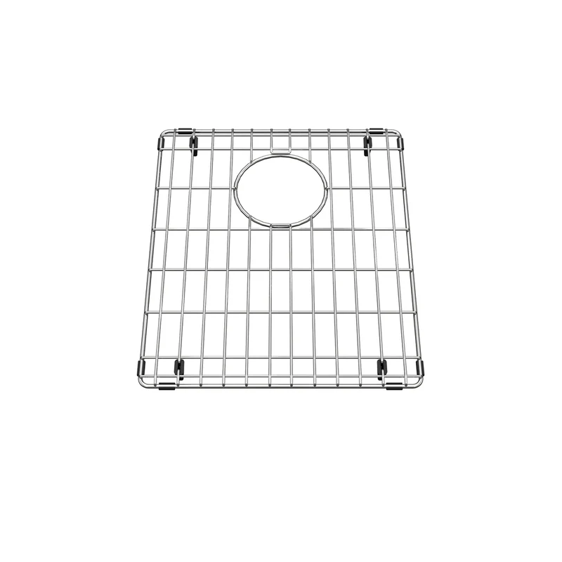 Grille de fond de cuve en acier inoxydable, 12,8" x 15,25"
