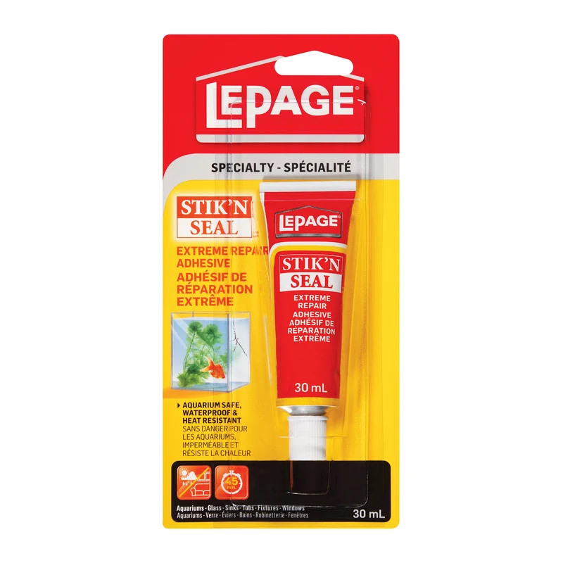Adhésif de réparation extrême STIK'N SEAL, 30 ml