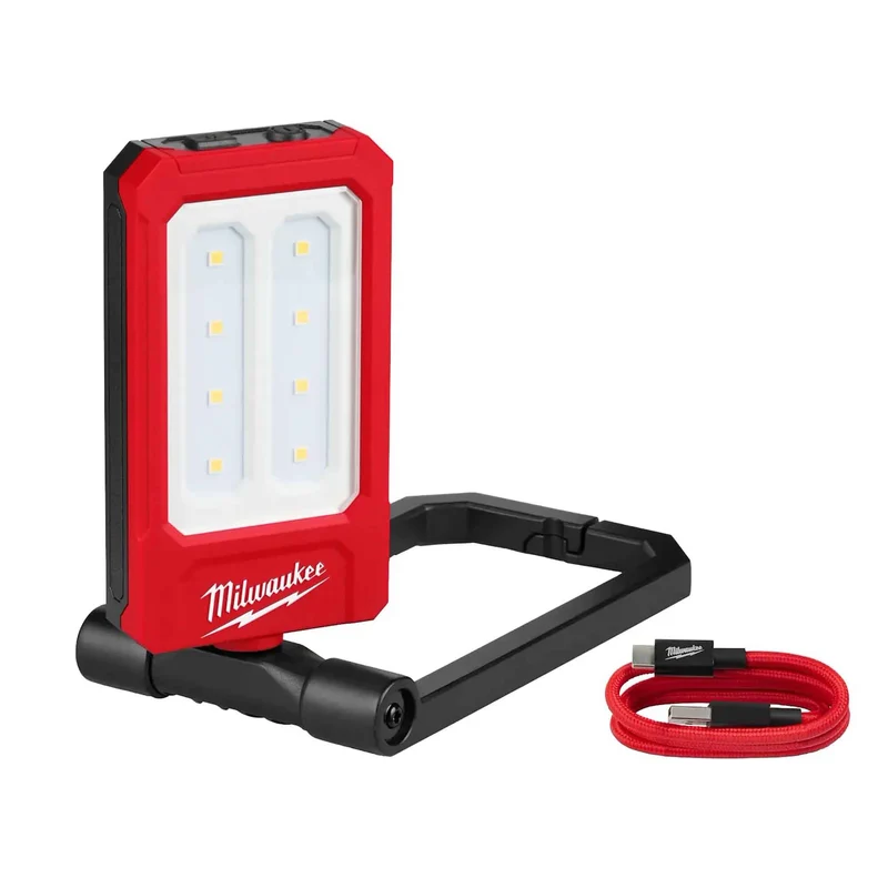 Lampe de travail magnétique rechargeable à profil bas, 500 lm