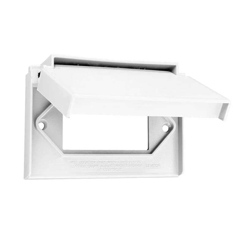 Couvercle pour prise DDFT/Decora, blanc