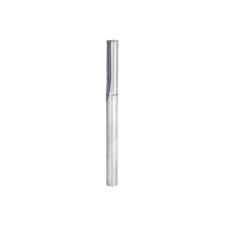 Mèche de toupie droite, 1/4" x 1" avec tige 1/4" à 2 tranchants au carbure