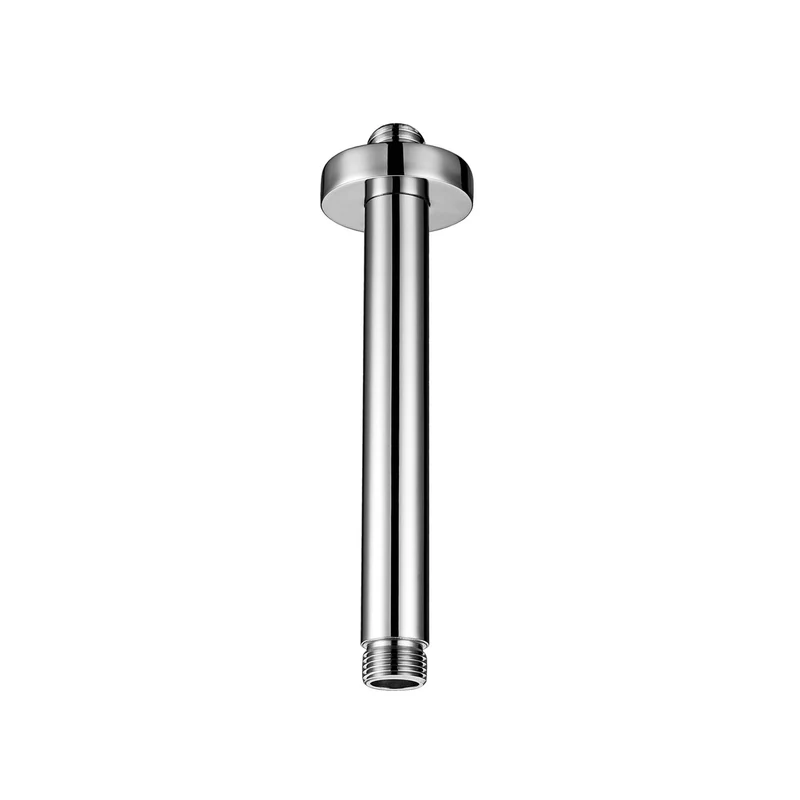 Bras de douche rond pour plafond de 8'', fini chrome