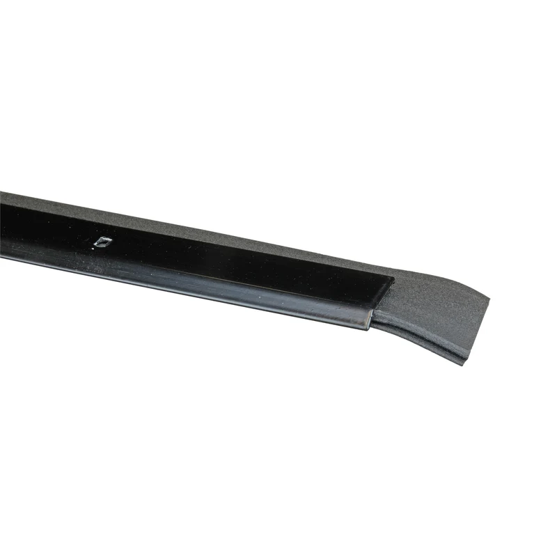 Bas de porte à jupette Deny aluminium et vinyle 36po