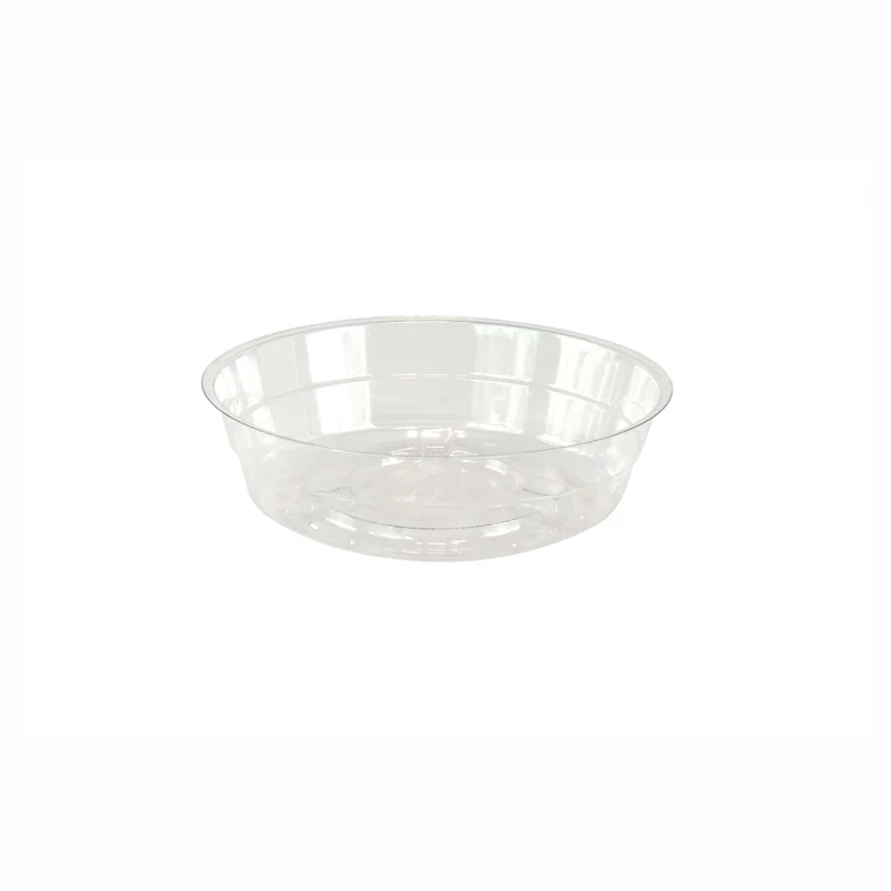 Soucoupe ronde en plastique, 4"