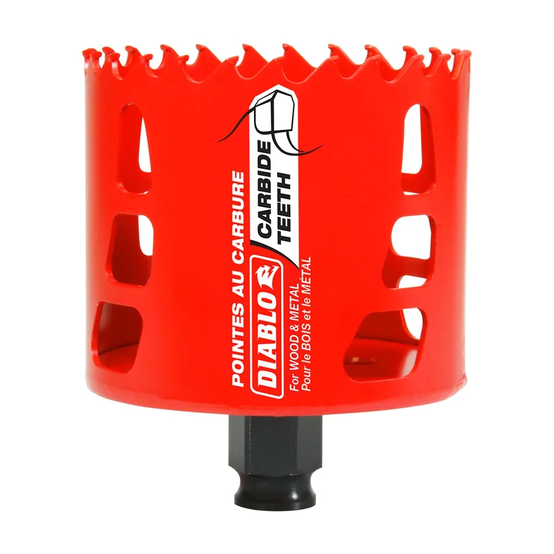 Scie-cloche Diablo en carbure de 3"