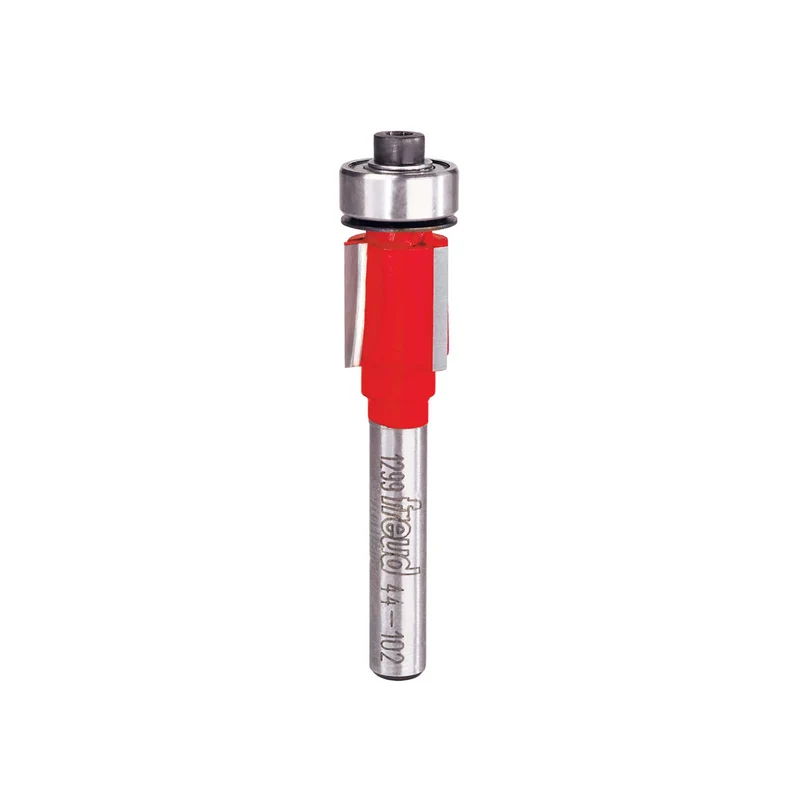 Mèche de toupie à ébarber de 1/2" x 1/2" à 3 tranchants, tige 1/4"