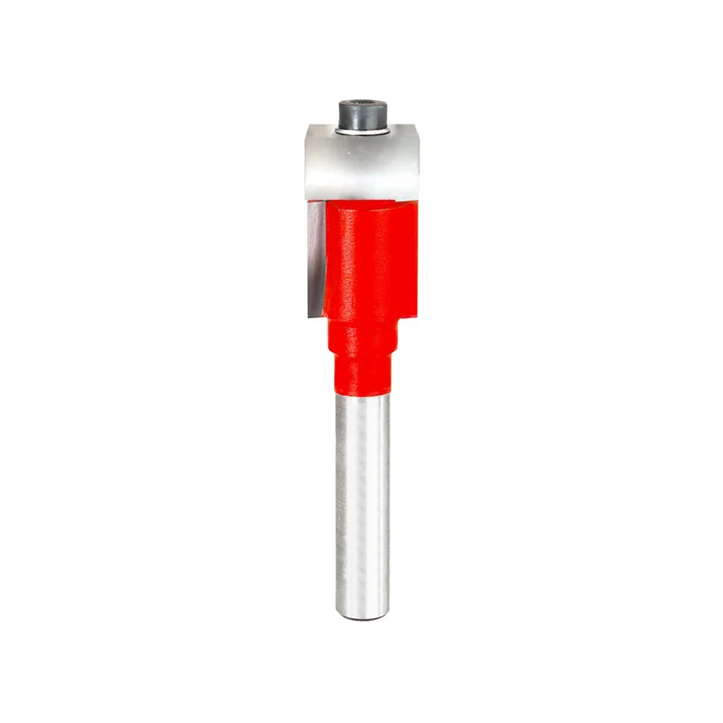 Mèche de toupie à ébarber de 1/2" x 1/2" à 2 tranchants, tige 1/4"