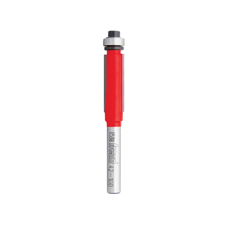 Mèche de toupie à ébarber de 3/8" x 1", tige 1/4"