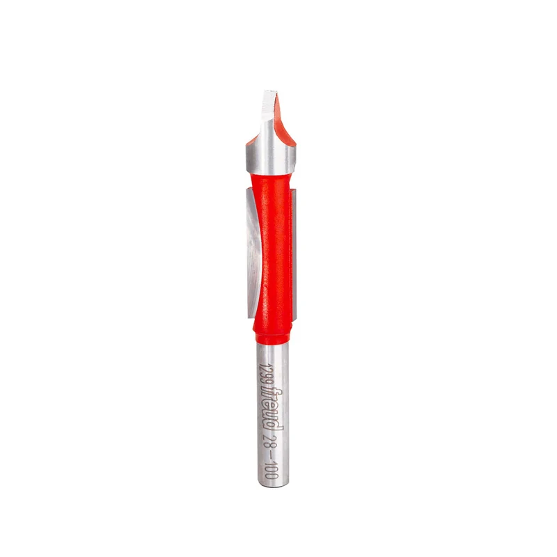 Mèche de toupie défonceuse au carbure de 3/8" x 1", tige 1/4"