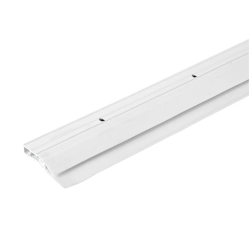 Jambage de porte de garage en vinyle avec insertion en vinyle 9 pi
