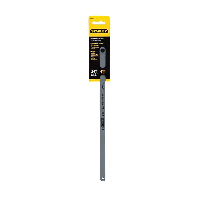 Lame de scie à métaux en acier rapide de 12 po à 24 dents par pouce
