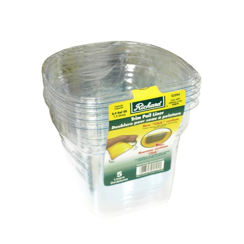 Doublure pour seau de peinture « trim pail » (paquet de 5)
