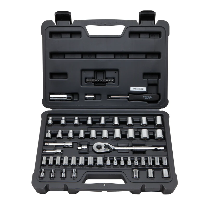 Ensemble de 60 pièces 1/4 po et 3/8 po à entraînement pour mécanicien