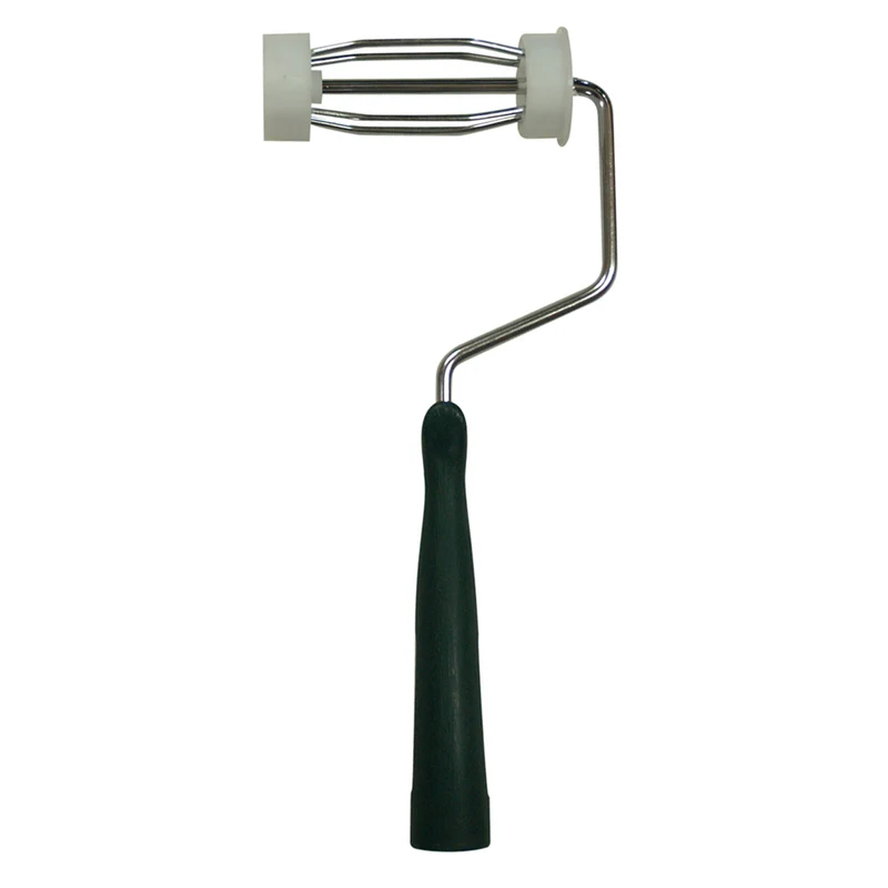 Armature de 4 po à 4 tiges, manche en plastique de 10 po long