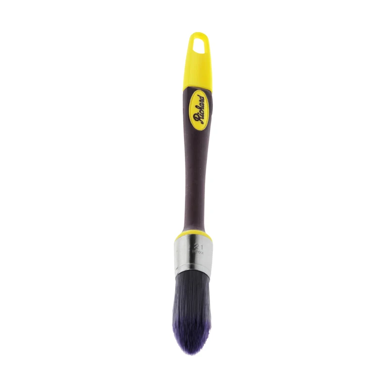 Pinceau de découpage de 7/8 po, série Élégance, manche caoutchouté, polyester SRT