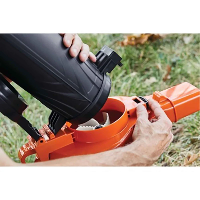 Souffleur, aspirateur et broyeur à feuilles électrique, 12 A