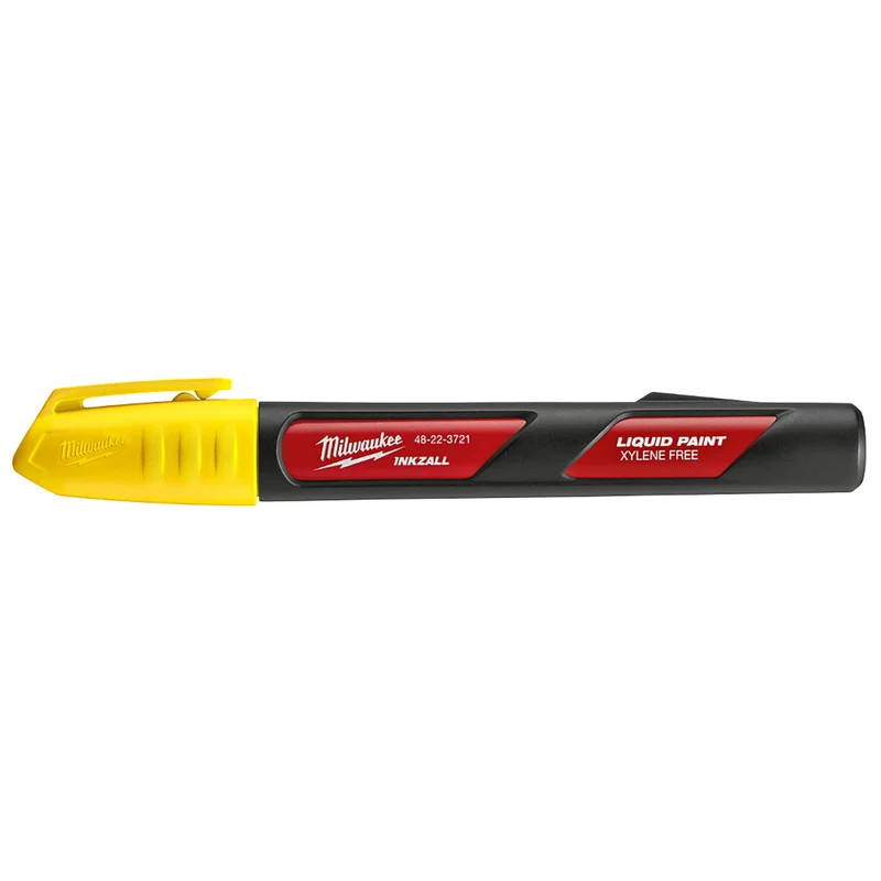 Marqueur à peinture liquide jaune INKZALL