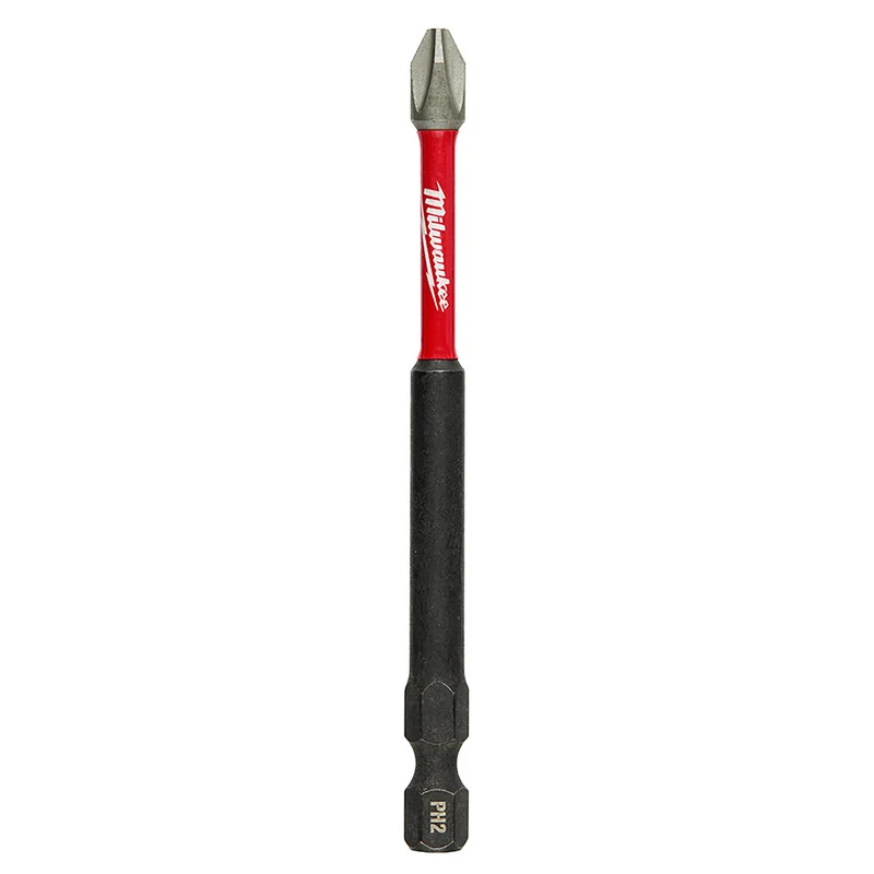 Embouts cruciformes nº 2 à chocs SHOCKWAVE de 8,9 cm (3-1/2 po) (paquet de 25)