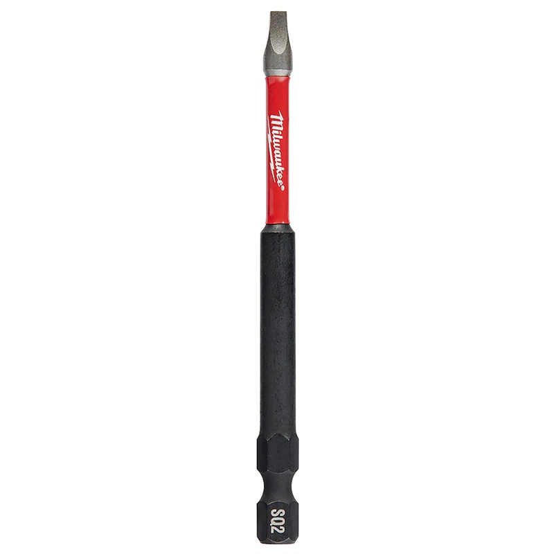 Embouts à tête carrée nº 2 à chocs SHOCKWAVE de 8,9 cm (3-1/2 po) (en vrac – 25)