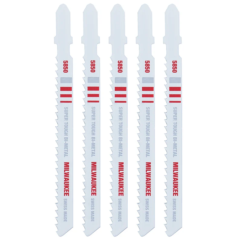 Lame de scie sauteuse bimétallique à 8 DPP de 4 po (paq. 5)