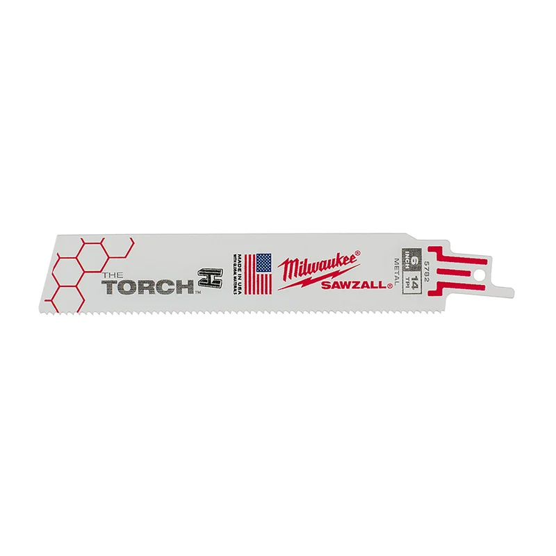 Lames SAWZALL THE TORCH à 14 DPP de 6 po (paq. 5)