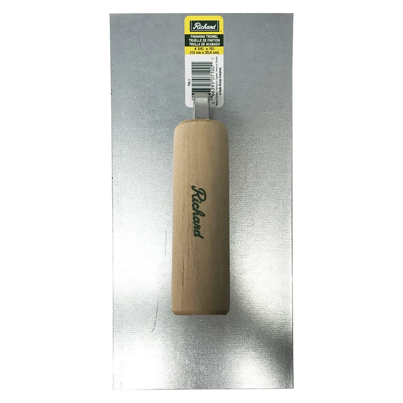 Truelle de finition économique de 10'' x 4 3/4'' (25,4 x 12,1 cm)