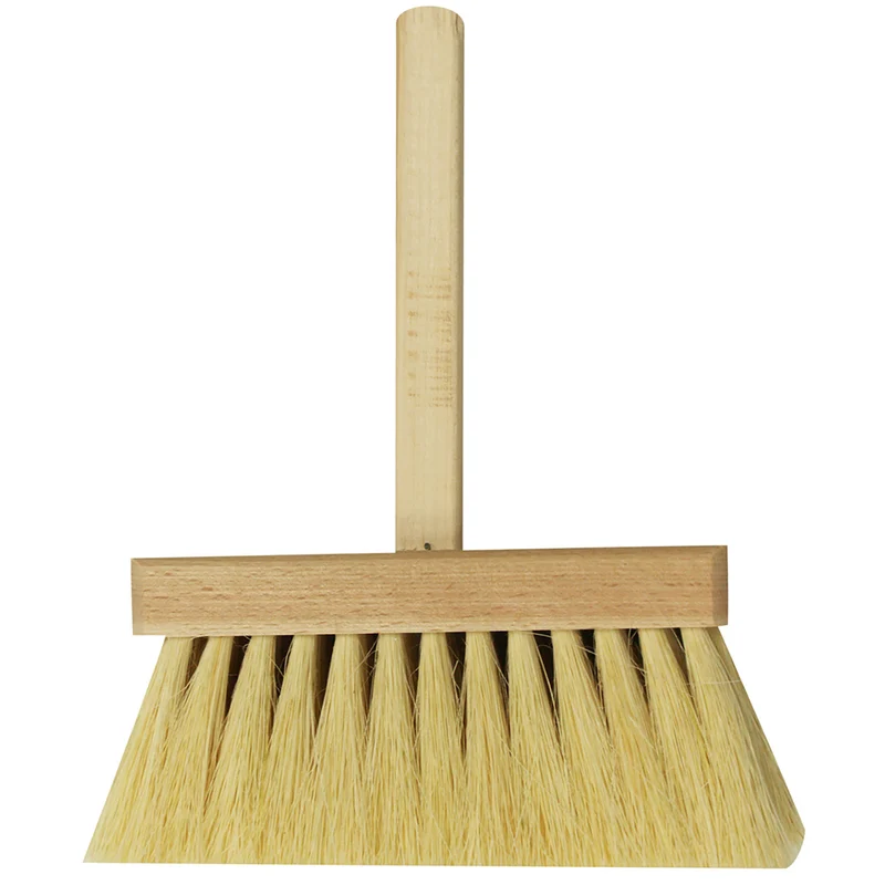 Brosse en fibre Tampico blanche Junco (6 1/2 po x 1 1/2 po x 2 1/2 po)