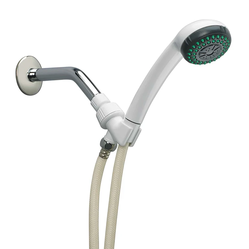 Pomme de douche à main M-Line à 3 réglages, blanc