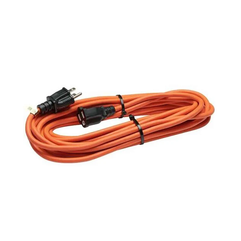 Rallonge électrique à cordon 16/3 SJTW de 30 m à 1 prise, orange