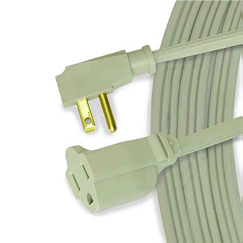Rallonge électrique à cordon 16/3 SPT-3 de 3 m à 1 prise, beige