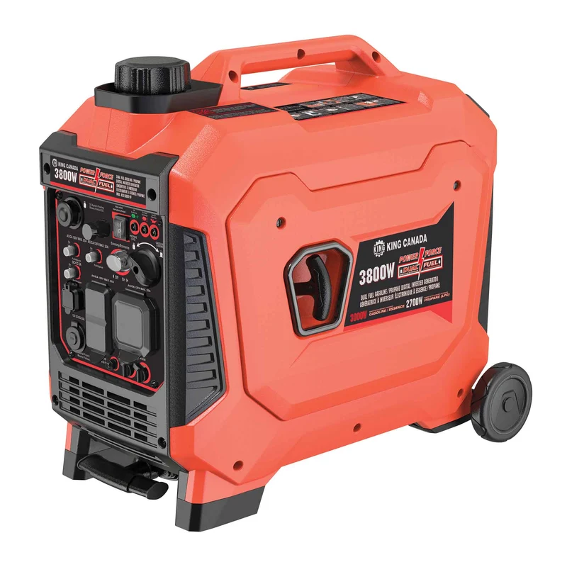 Génératrice à inverseur électronique à essence et propane, 3 800 W