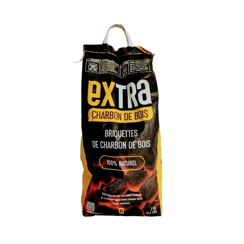 Briquettes de charbon de bois, 7 kg