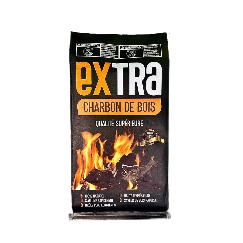 Charbon de bois de qualité supérieur, 4 kg