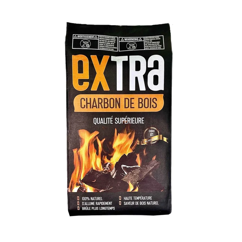 Charbon de bois de qualité supérieur, 7 kg